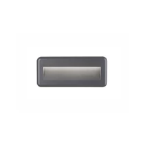 Aplica de perete exterioara NovaLuce Pulsar plastic, gri, LED, 3000-4000K, 4W, 320lm, IP54 - NL-812102