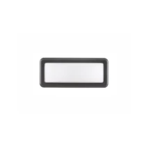 Aplica de perete exterioara NovaLuce Pulsar plastic, gri, LED, 3000-4000K, 6W, 480lm, IP54 - NL-812103