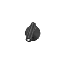 Aplica de perete NovaLuce LAREDO metal, negru, LED, 3000K, 3W, 190lm - NL-8140523