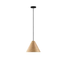 Pendul NovaLuce ELYSIAN metal, lemn, negru, E27 - NL-9001070