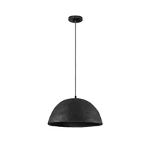 Pendul NovaLuce TALCUM metal, hartie, negru, E27 - NL-9001073