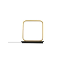 Veioza NovaLuce IMAR metal, plastic, negru, auriu, LED, 13W, 3200K, 563 Lm - NL-9001104