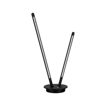 Veioza NovaLuce INTEC metal, acril, negru, LED, 8W, 3000K, 241 Lm - NL-9002064