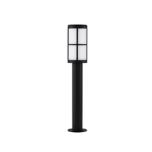 Lampadar exterior NovaLuce Stone metal, plastic, negru, E27, IP54 - NL-9002860