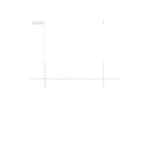 Pendul NovaLuce LOOMA metal, acril, negru, LED, 30W, 3000K, 1569 Lm - NL-9003010