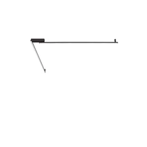 Plafoniera NovaLuce BRIANA metal, acril, negru, LED, 39W, 3000K, 2245 Lm - NL-9003019