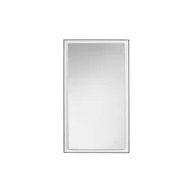 Oglinda NovaLuce URAL metal, sticla, negru, LED, 36W, 1026lm, 4000K, IP44 - NL-9006015