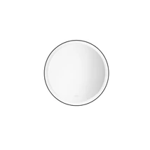 Oglinda NovaLuce URAL metal, sticla, negru, LED, 29W, 977lm, 4000K, IP44 - NL-9006017