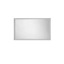 Oglinda NovaLuce AMBOR metal, sticla, negru, LED, 48W, 1648lm, 4000K, IP44 - NL-9006022