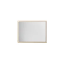 Oglinda NovaLuce AMBOR metal, sticla, auriu, LED, 38W, 2488lm, 3000K, IP44 - NL-9006039