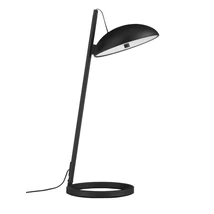 Veioza NovaLuce FLUTE metal, negru, LED, 3000K, 18W, 1100lm - 9006102