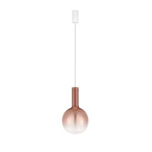 Pendul NovaLuce NOSTOS metal, sticla, alb, pink, LED, 6W, 3000K, 754 Lm - NL-9009102