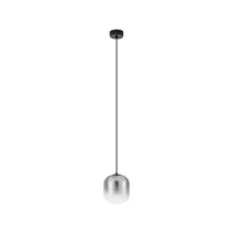 Pendul NovaLuce AELIA metal, sticla, negru,fumuriu, LED, 3W, 3000K, 478 Lm - NL-9009140