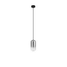 Pendul NovaLuce AELIA metal, sticla, negru,fumuriu, LED, 3W, 3000K, 478 Lm - NL-9009141