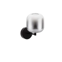 Aplica de perete NovaLuce AELIA metal, sticla, negru,fumuriu, LED, 3W, 3000K, 478 Lm - NL-9009145