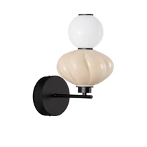 Aplica de perete NovaLuce ONETA metal, sticla, negru, multicolor, LED, 8W, 520lm, 3000K - NL-9009162
