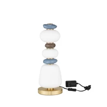 Veioza NovaLuce PALO metal, sticla, auriu, multicolor, LED, 23W, 1380lm, 3000K - NL-9009207
