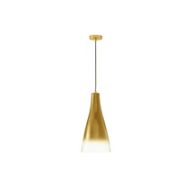 Pendul NovaLuce LIVTAR metal, sticla, auriu, E27 - NL-9009230