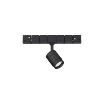 Sursa de lumina pentru sine magnetice BRENDA, CURVE, SONIK, REACT NovaLuce FLEXIBLE metal, negru, LED, 48V, 3000K, 5W, 270lm - 9010100