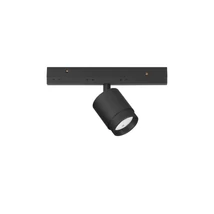 Sursa de lumina pentru sine magnetice SLIM NovaLuce SLIM metal, negru, LED, 48V, 3000K, 5W, 360lm - 9010103