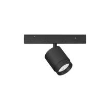 Sursa de lumina pentru sine magnetice SLIM NovaLuce SLIM metal, negru, LED, 48V, 3000K, 10W, 970lm - 9010104