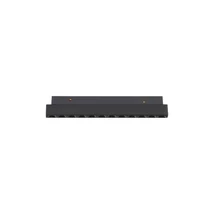 Sursa de lumina pentru sine magnetice SLIM NovaLuce SLIM metal, negru, LED, 48V, 3000K, 12W, 315lm - 9010112