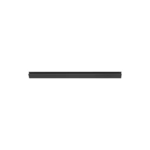 Sina magnetica NovaLuce BREDA metal, negru, 1m - 9010185