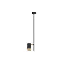 Pendul NovaLuce PONGO metal, negru, auriu, GU10 - 9010216