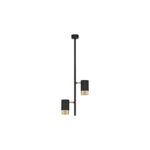 Pendul NovaLuce PONGO metal, negru, auriu, GU10 - 9010220