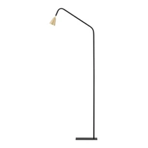 Lampadar NovaLuce GEKO metal, negru, auriu, GU10 - NL-9010227