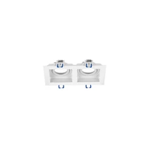 Spot incastrat NovaLuce EIRIAM metal, alb, GU10 - NL-9011365