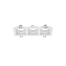 Spot incastrat NovaLuce EIRIAM metal, alb, GU10 - NL-9011367