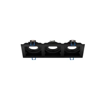 Spot incastrat NovaLuce EIRIAM metal, negru, GU10 - NL-9011368
