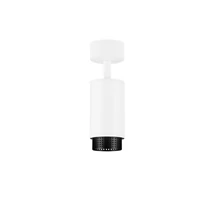 Plafoniera NovaLuce NESSI metal, alb, negru, GU10 - NL-9011402