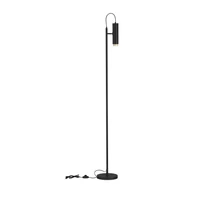 Lampadar NovaLuce NESSI metal, negru, GU10 - NL-9011411