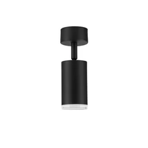 Plafoniera pentru baie NovaLuce MAO metal, negru, GU10, IP44 - NL-9011414