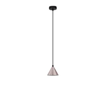 Pendul NovaLuce CONICO metal, negru, maro, GU10 - 9011431