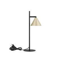 Veioza NovaLuce CONICO metal, negru, auriu, GU10 - NL-9011434