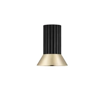 Plafoniera NovaLuce LUVIA metal, negru, auriu, GU10 - NL-9011438