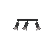 Plafoniera NovaLuce LUVIA metal, negru, bronz, GU10 - NL-9011443