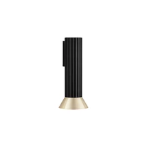Aplica de perete NovaLuce LUVIA metal, negru, auriu, GU10 - NL-9011444