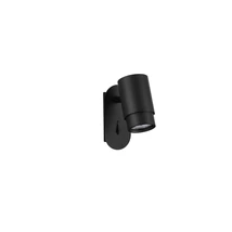Aplica de perete NovaLuce NIME metal, negru, GU10 - 9011527