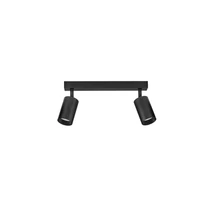 Spot NovaLuce REIG metal, negru, GU10 - 9011534