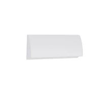 Aplica de perete exterioara NovaLuce Liv metal, sticla, alb, LED, 3000K, 3.5W, 150lm, IP54 - NL-9018061
