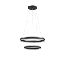 Pendul NovaLuce ALARO metal, negru, LED, 69W, 4565lm, 3000K - NL-9019728