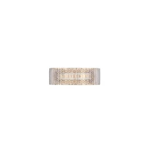 Aplica de perete NovaLuce KINARA metal, acril, auriu, LED, 6W, 3000K, 390Lm - 9019738