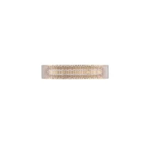 Aplica de perete NovaLuce KINARA metal, acril, auriu, LED, 10W, 3000K, 600Lm - 9019739