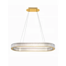 Aplica de tavan NovaLuce KINARA metal, acril, auriu, LED, 70W, 3000K, 5444 Lm - NL-9019743