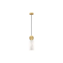 Pendul NovaLuce MARU metal, auriu, E27,  - NL-9019756