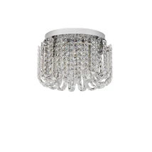 Plafoniera NovaLuce CELYSIA metal, cristal, crom, LED, 34W, 3500K, 2358 Lm - NL-9019763